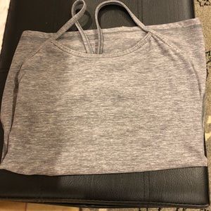 Gray V Power Tank Lululemon